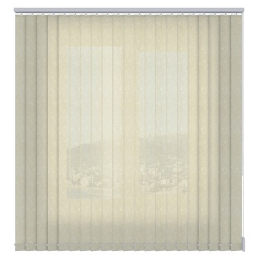 Вертикальные тканевые жалюзи new 02, кремовый, 89 мм