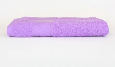 Полотенце махровое гладкокрашеное Турон Текс 50х90см, лиловый, 325г/м, хл 100%