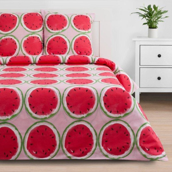 Постельное бельё «Этель» дуэт Juicy summer 143*215 см - 2 шт, 240*220 см, 70*70 см -2 шт