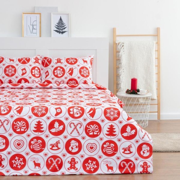Постельное белье LoveLife 2сп "New Year's gifts" 175*215см,200*225см,50*70см-2шт