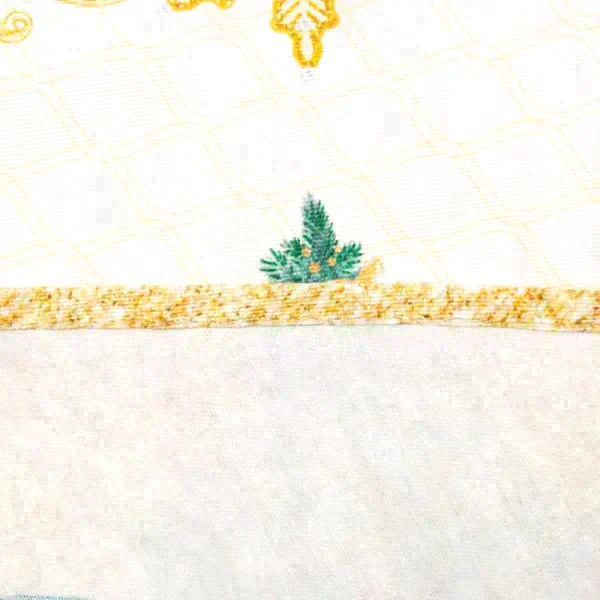 Скатерть "Этель" Golden Christmas  d=150 +/- 3см с ГМВО, 100%хл, саржа 190 гр/м2