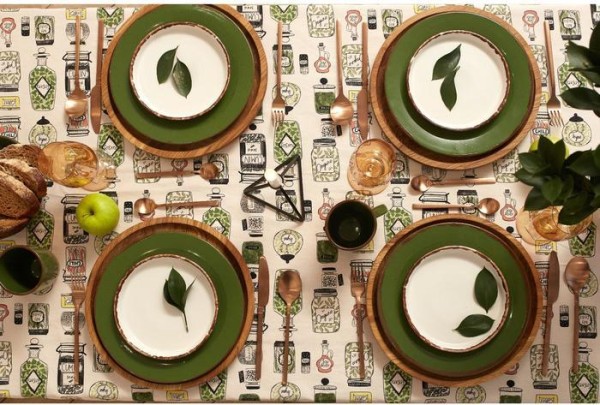 Скатерть "Этель" Kitchenware  149х220см, 100% хл, саржа 190 г/м2