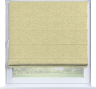 Римская штора «Кортин» на створку, ткань софт однотонный молочный