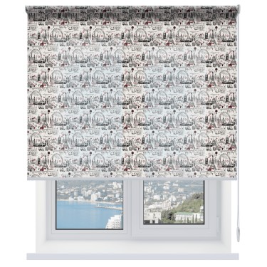 Рулонная штора Столица 01