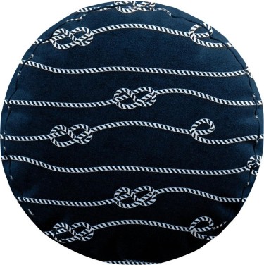 Подушка круглая Cortin «Морской узел»