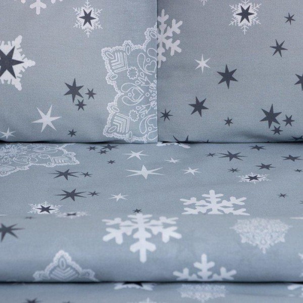Постельное бельё Этель 2 сп Snow time 175х215см,200х220см,50х70см-2 шт