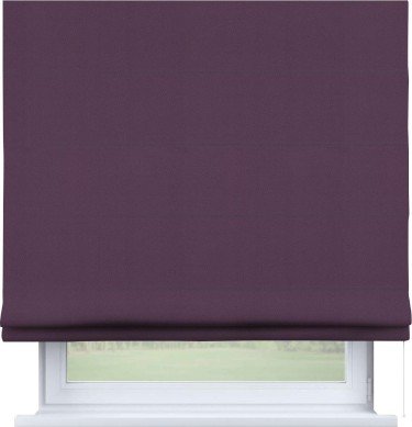 Римская штора «Кортин» для проема, ткань блэкаут однотонный, фуксия