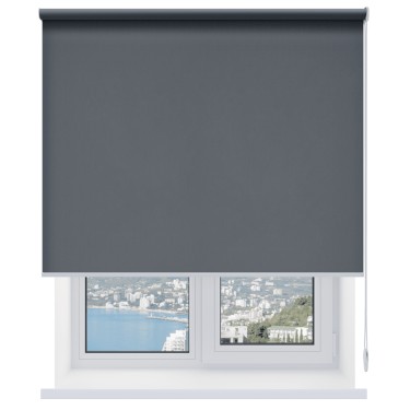Рулонная штора Респект DM ВО темно-серый 08