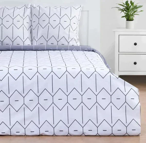 Постельное белье Этель Дуэт Geometry 143*215 см - 2 шт, 240*220 см, 70*70 см - 2 шт