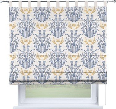 Римская штора «Кортин» на петлях «Шикарная лаванда»