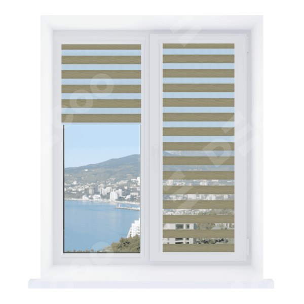 Рулонная штора День-ночь Уни 2 City 13