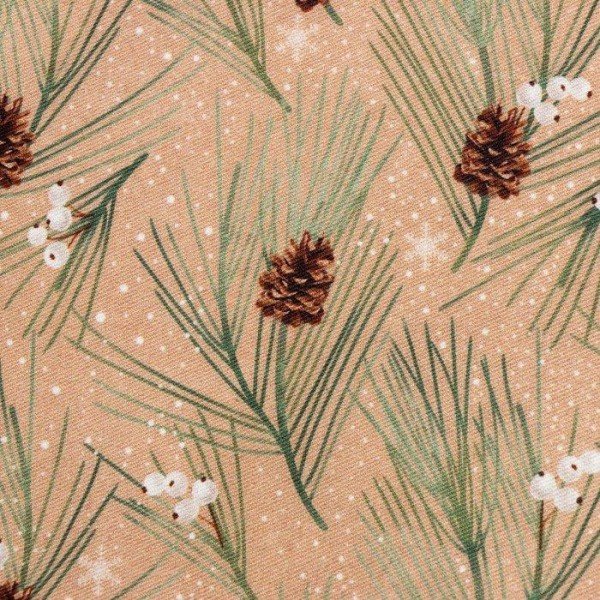 Фартук Этель "Spruce branches" 60х70см, 100%хл, саржа 190 г/м2