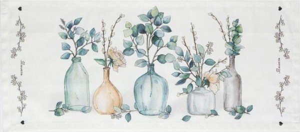 Дорожка на стол "Этель" Flower mood вид 2 30х70 см, 100% хл, саржа 190 г/м2