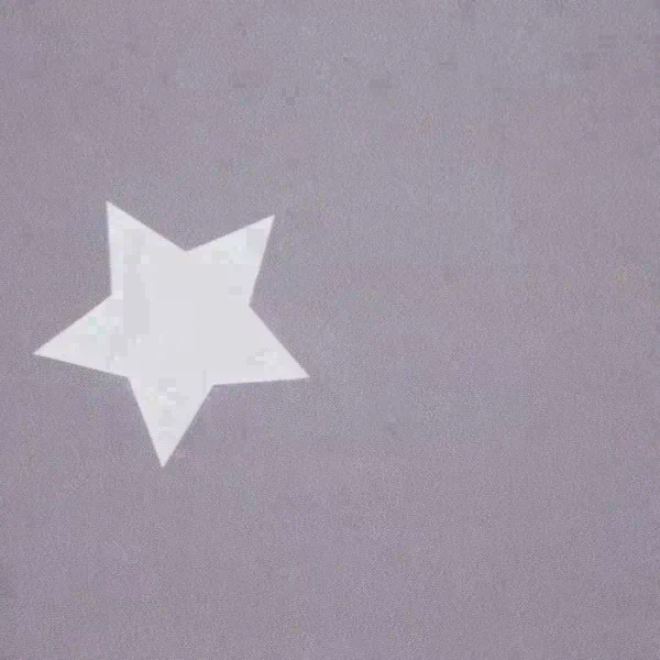 Комплект штор "Этель" Grey stars 145*260 см-2 шт, 100% п/э, 140 г/м2