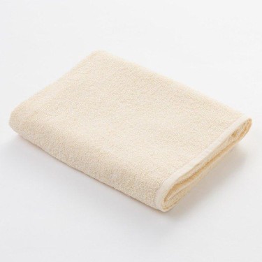 Полотенце махровое "Экономь и Я" 100х150 см молочный, 100% хлопок, 340 г/м²