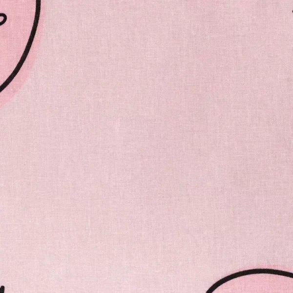 Постельное бельё «Этель» евро Pink strawberry 200*217 см, 240*220 см, 70*70 см - 2 шт