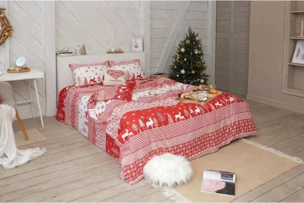 Постельное белье LoveLife евро Reindeer 200*217см,240*225см,50*70см-2шт