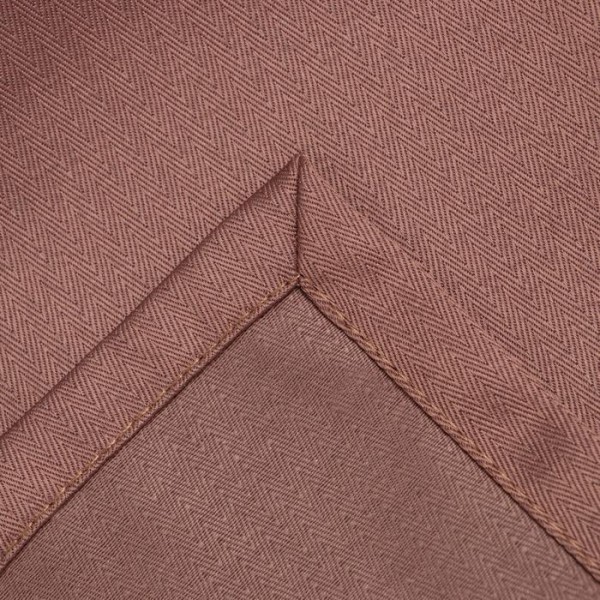 Скатерть "Этель" Elegance 150*110 +/-3см, цв.кофейный, пл. 192 г/м2, хл с ВГМО