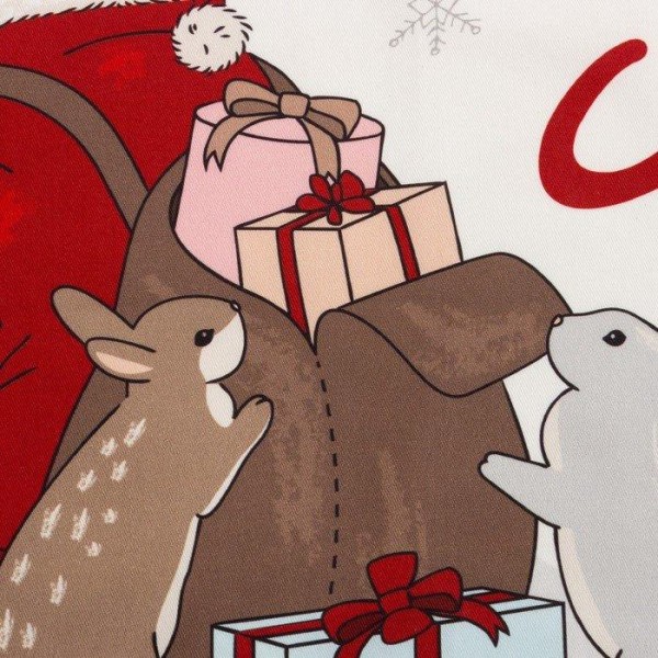Набор в мешочке Этель From Santa: полотенце 40х73 см, формочки для запекания - 3 шт.