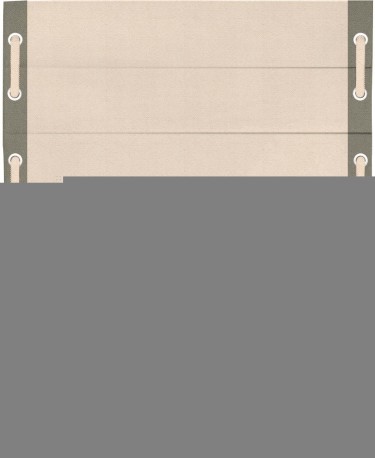 Римская штора «Кортин» с кантом Стрим Дуо (люверсы с пояском), для проема, ткань блэкаут с блеском розовая пудра